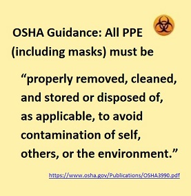 Osha Masks Biohazard Guidelines